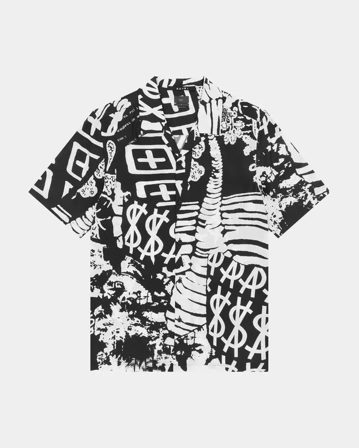 Ksubi Ikonik Resort Ss Shirt Multi Mens Shirts