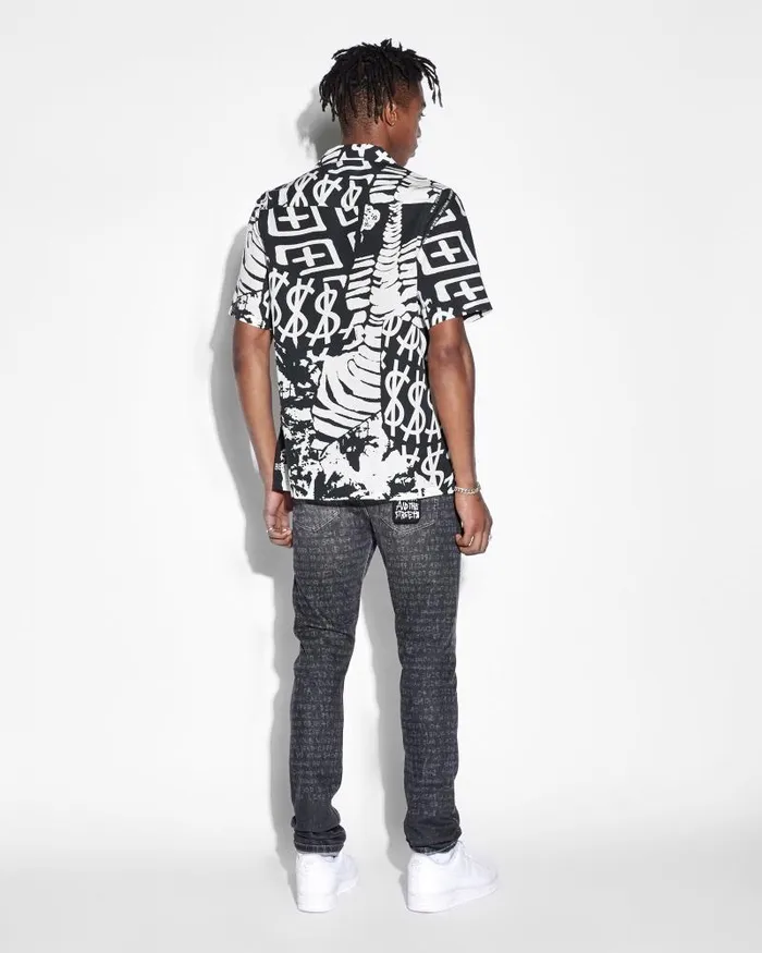 Ksubi Ikonik Resort Ss Shirt Multi Mens Shirts