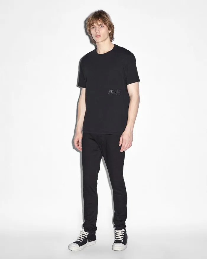 Ksubi Krystal Bling Kash Ss Tee Black Mens TShirts