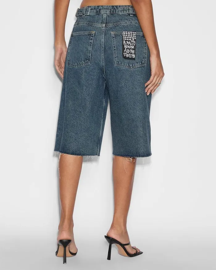 Ksubi Low Rider Short Subway Womens Denim Shorts