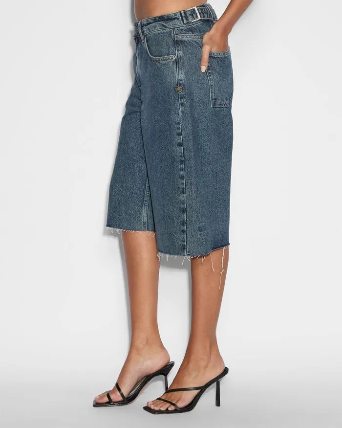 Ksubi Low Rider Short Subway Womens Denim Shorts