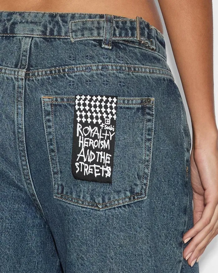 Ksubi Low Rider Short Subway Womens Denim Shorts