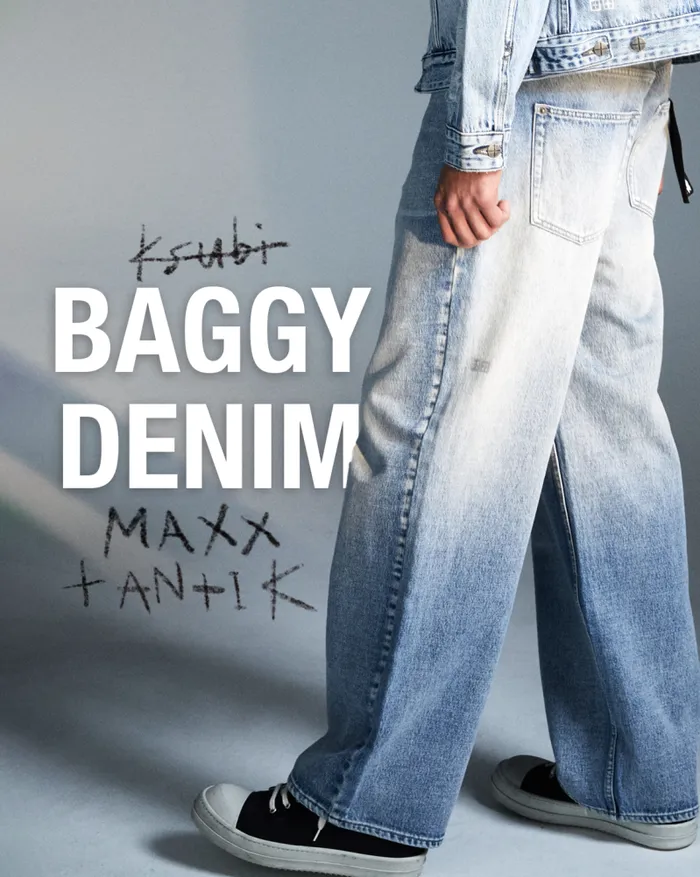 Ksubi MAXX Punk Blue Mens Relaxed