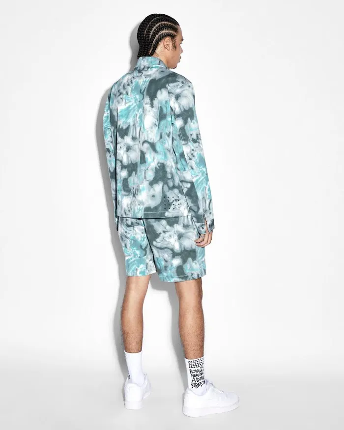 Ksubi Program Ls Shirt Green Dye Mens Shirts