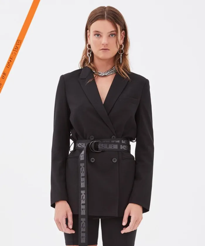Ksubi Racy Blazer Black Womens Jackets