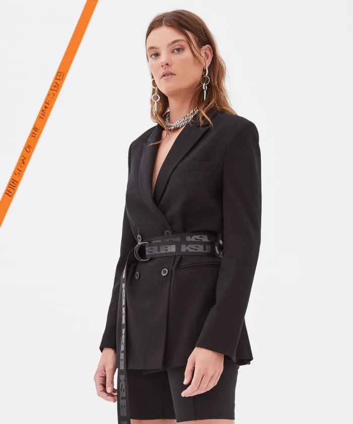 Ksubi Racy Blazer Black Womens Jackets