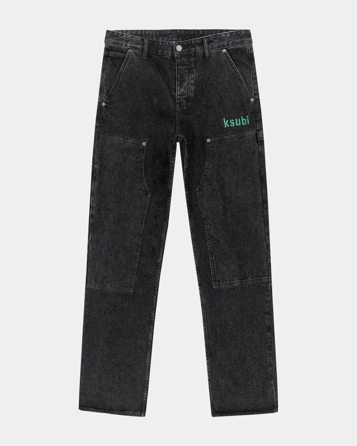 Ksubi Readyset Pant Black Denim Mens Pants