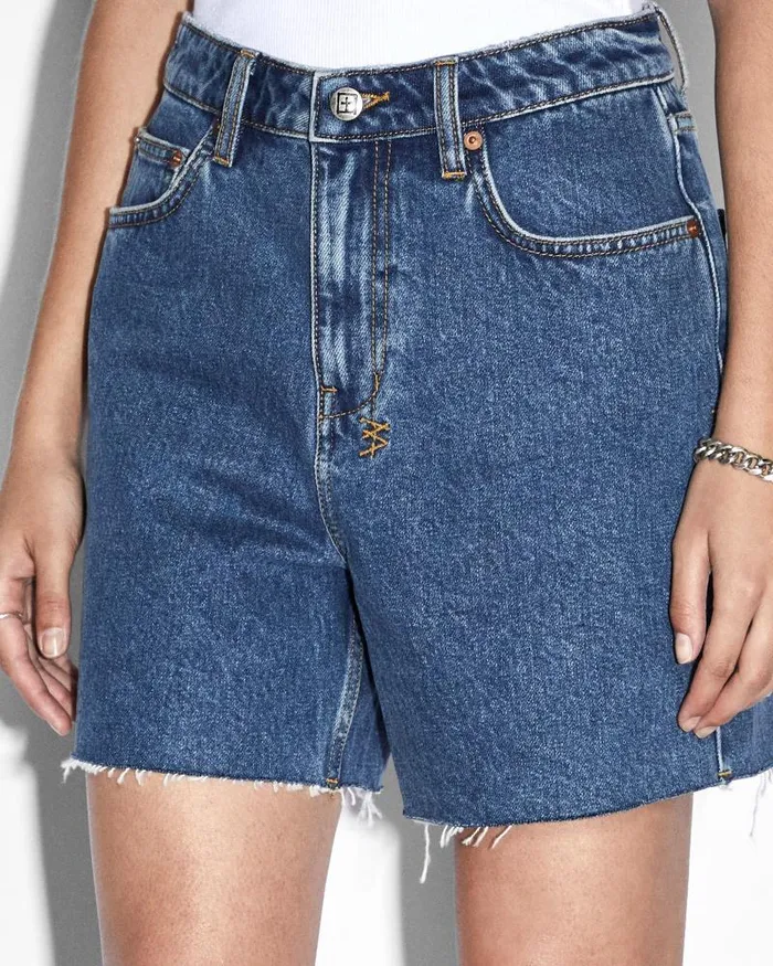 Ksubi Rider Short Token Womens Denim Shorts
