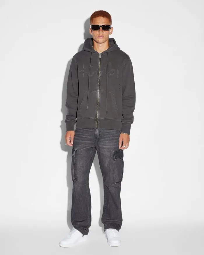 Ksubi Riot Cargo Pant Faded Black Mens Pants