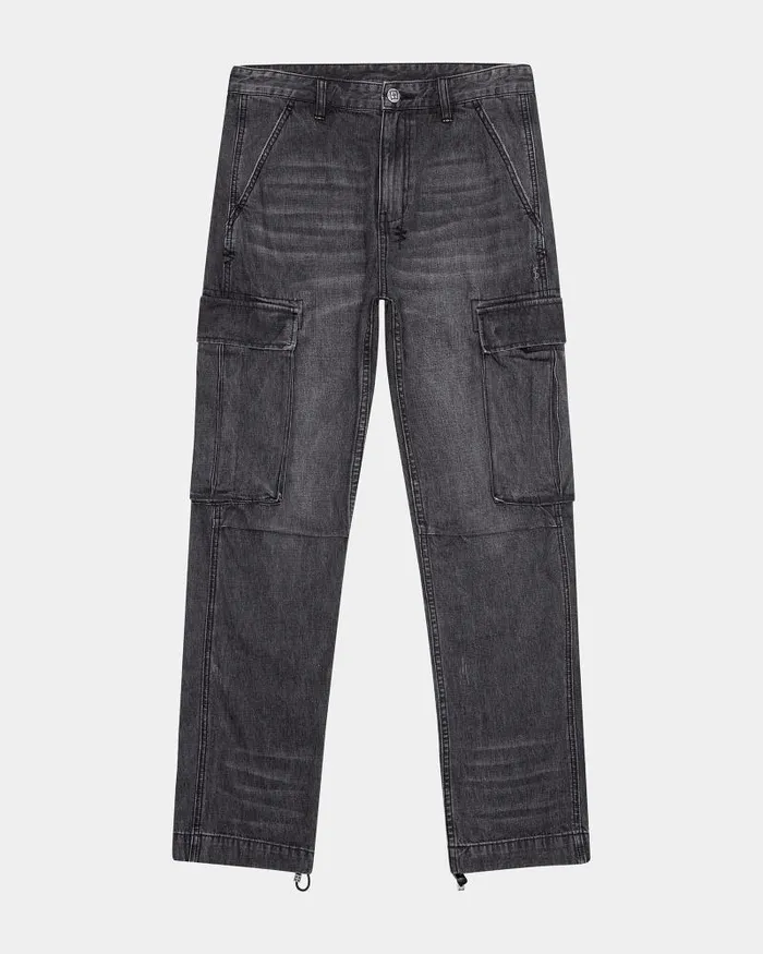 Ksubi Riot Cargo Pant Faded Black Mens Pants
