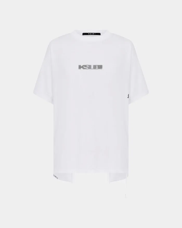 Ksubi Sott Og Ss Tee Sliced White Womens Tops