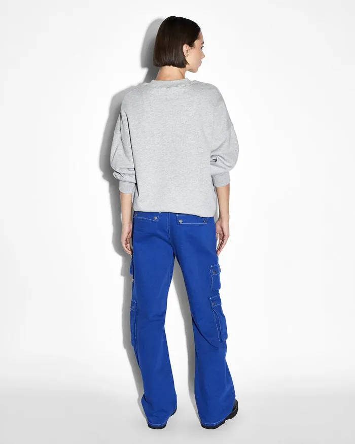 Ksubi Supernet Oh G Crew Grey Marle Womens Sweats