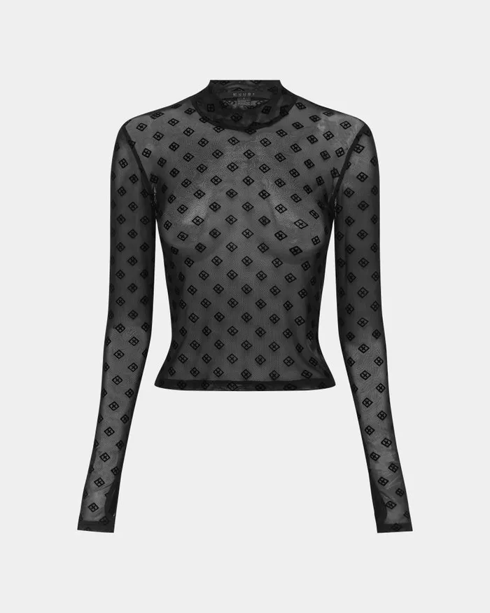 Ksubi Symbols Ls Top Womens Tops