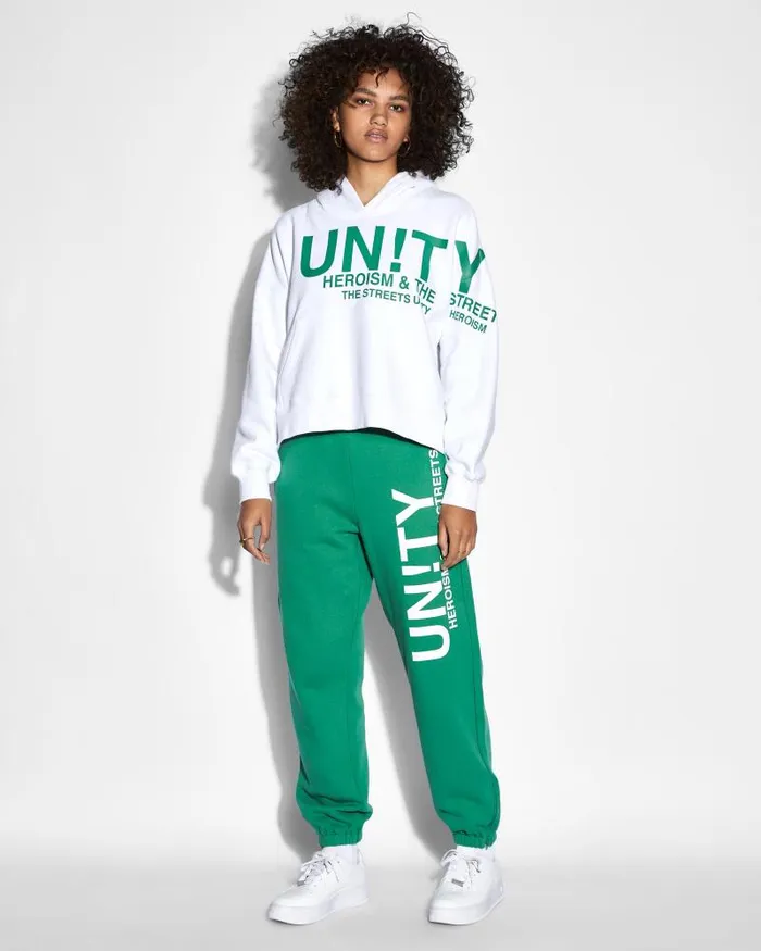 Ksubi Unity Slouch Hoodie White Womens Sweats