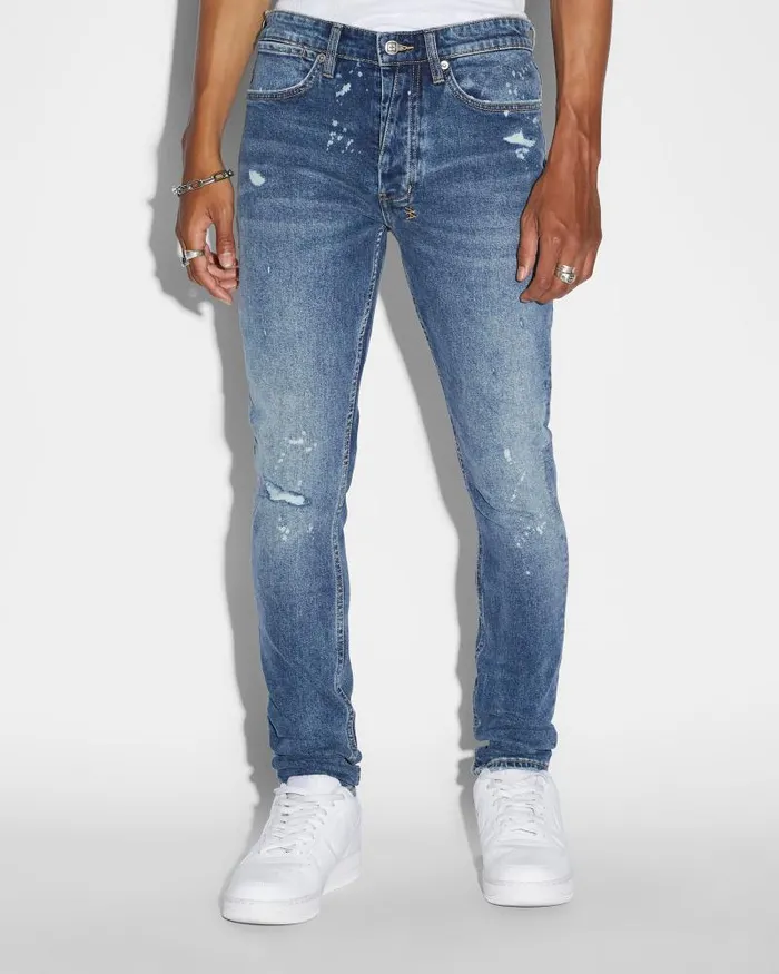 Ksubi Van Winkle Kulture Trashed Mens Skinny