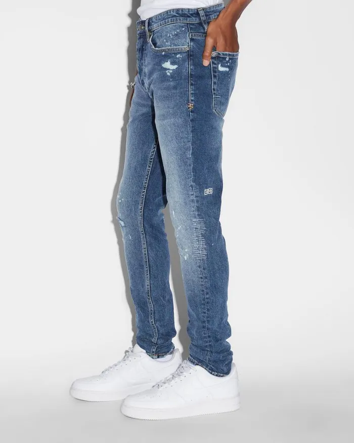 Ksubi Van Winkle Kulture Trashed Mens Skinny