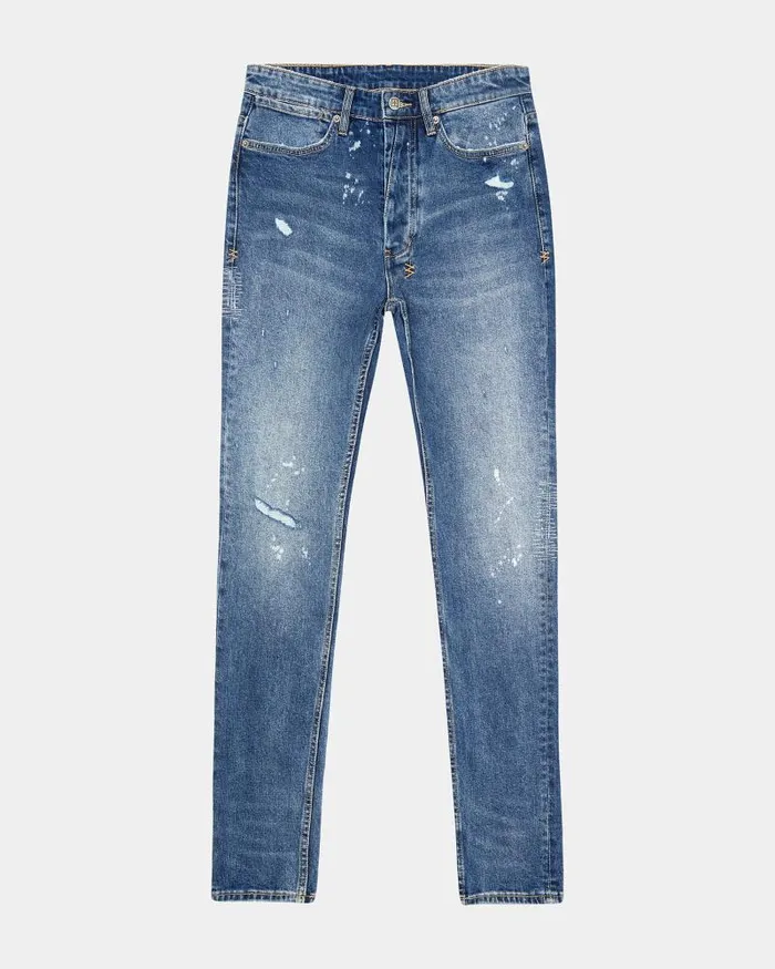 Ksubi Van Winkle Kulture Trashed Mens Skinny