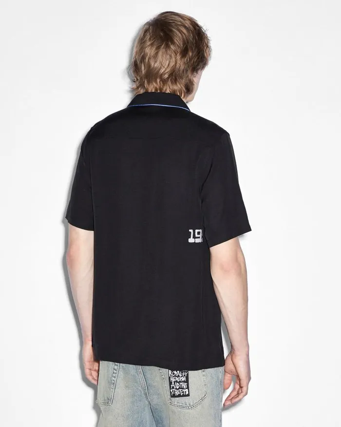 Ksubi Zine Resort Ss Shirt Black Mens Shirts