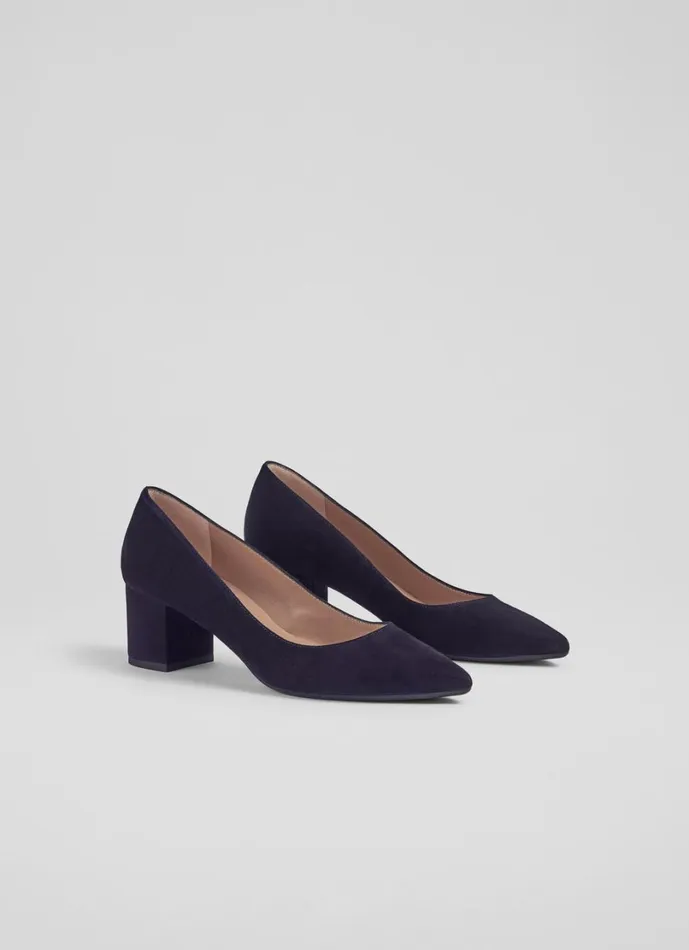 LKBennett Court Shoes Women Clara Navy Flexi Courts LKBennett Court Shoes Women Clara Navy Flexi Courts