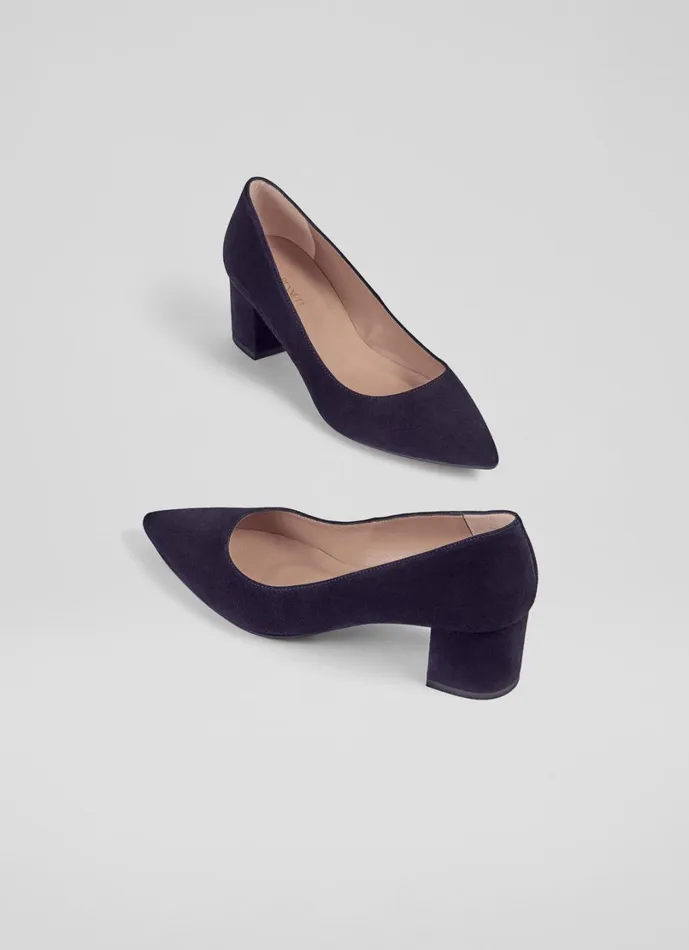 LKBennett Court Shoes Women Clara Navy Flexi Courts LKBennett Court Shoes Women Clara Navy Flexi Courts