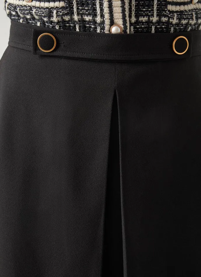 LKBennett Skirts Women Halina Black Skirt