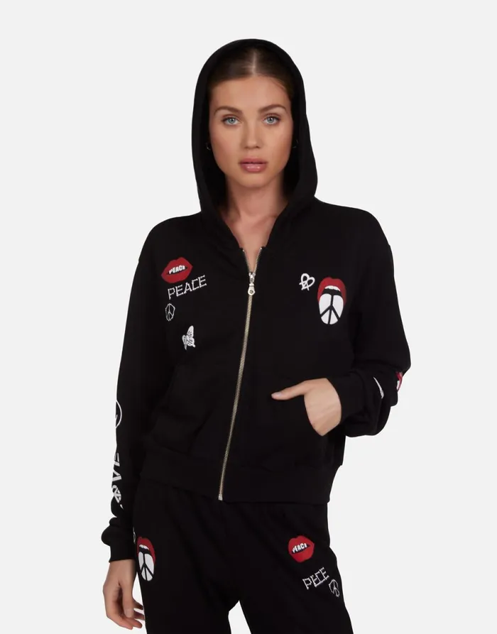 Lachelle Peace Elements Black Women039s Lauren Moshi Hoodies