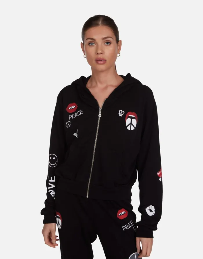 Lachelle Peace Elements Black Women039s Lauren Moshi Hoodies