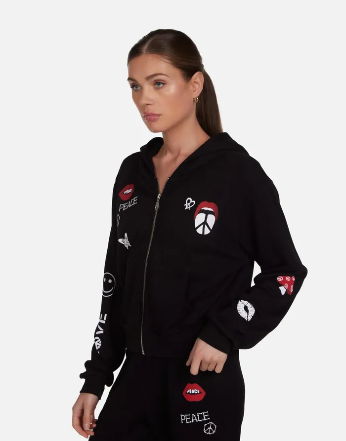 Lachelle Peace Elements Black Women039s Lauren Moshi Hoodies