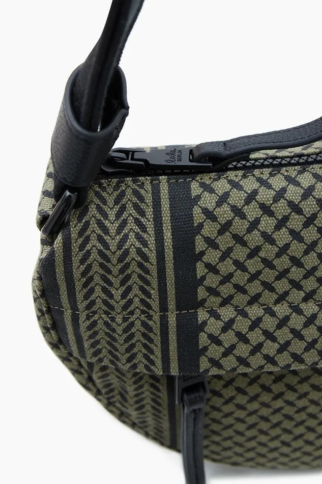 Lala Berlin Bags Crossbody Melly Canvas Oliveblack 8211 Women