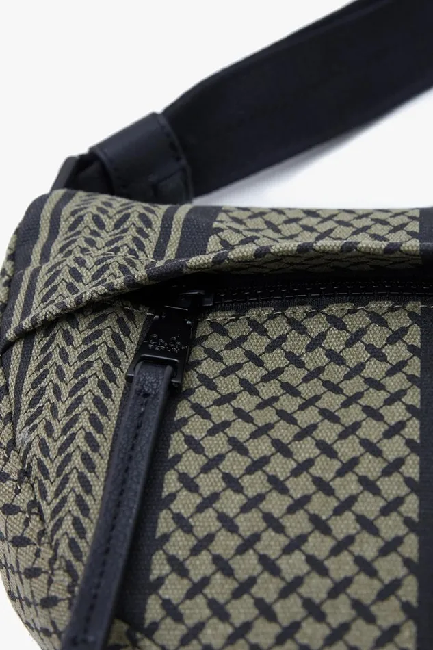 Lala Berlin Bags Crossbody Melly Canvas Oliveblack 8211 Women