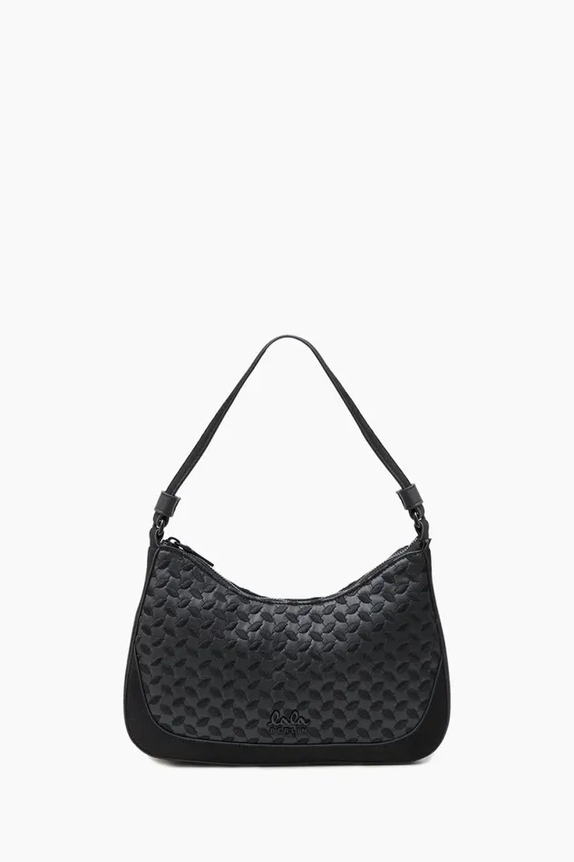 Lala Berlin Bags Medium Handbag Mellow Grainy Vegan Leather Black 8211 Women