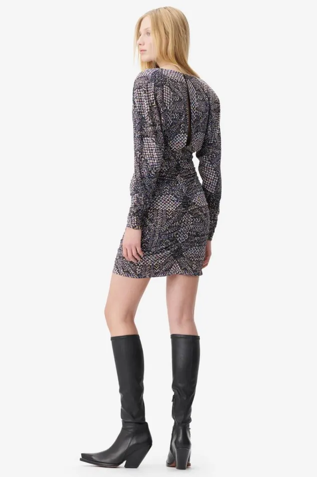 Lala Berlin Dresses Dress Danka Viscose Mix Heritage Star Black 8211 Women
