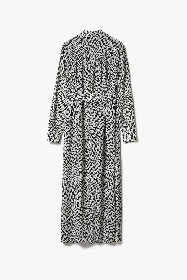 Lala Berlin Dresses Dress Deerja Viscosesilk Blend Swoosh Heritage 8211 Women