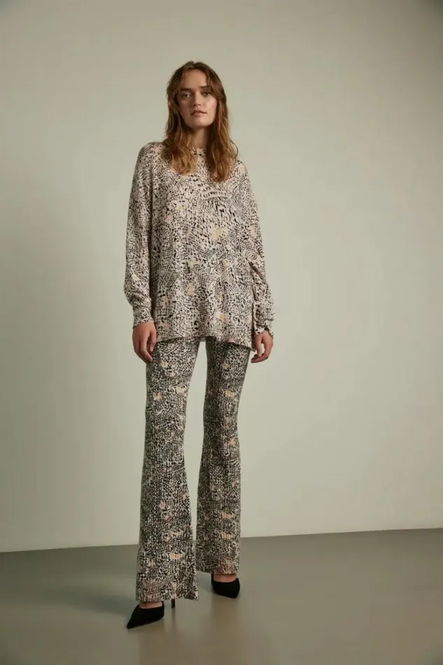 Lala Berlin Pants and Skirts Pants Kaluli Wool Heritage Garden 8211 Women