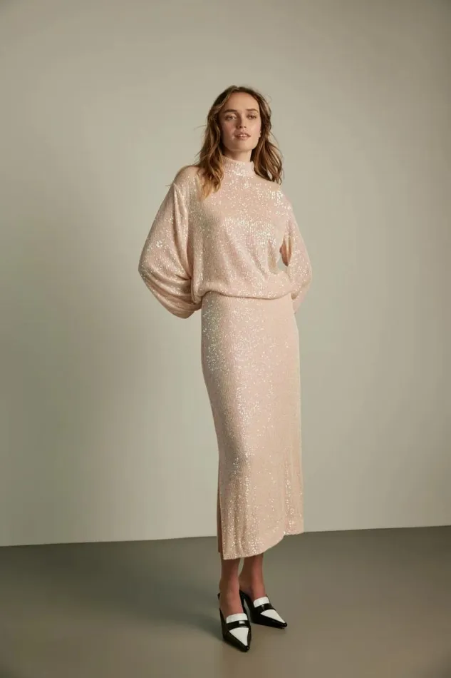 Lala Berlin Pants and Skirts Skirt Salem Viscose Mix Powder 8211 Women