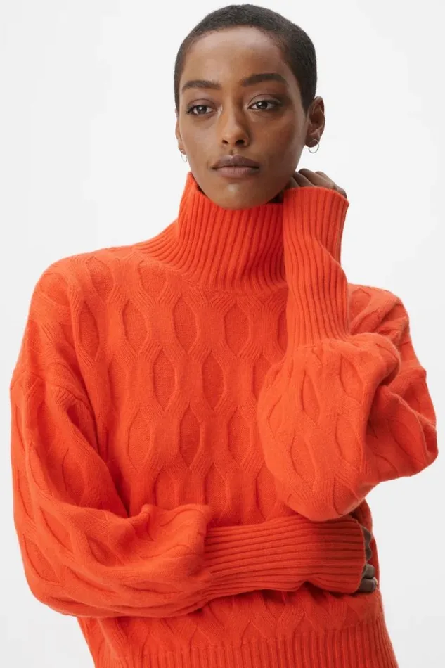 Lala Berlin Pullover Jumper Kaito Wool Mix Paprika 8211 Women