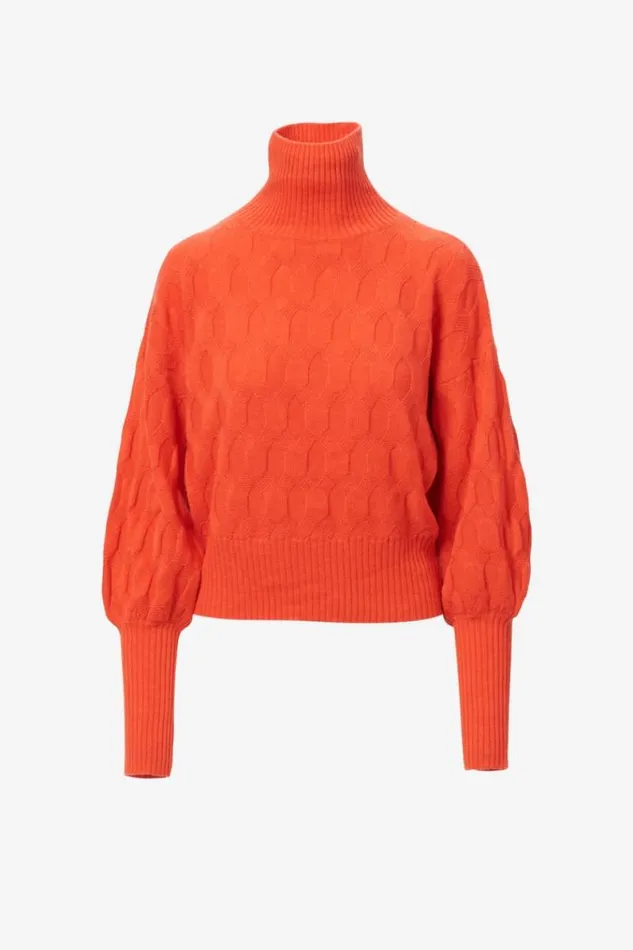 Lala Berlin Pullover Jumper Kaito Wool Mix Paprika 8211 Women