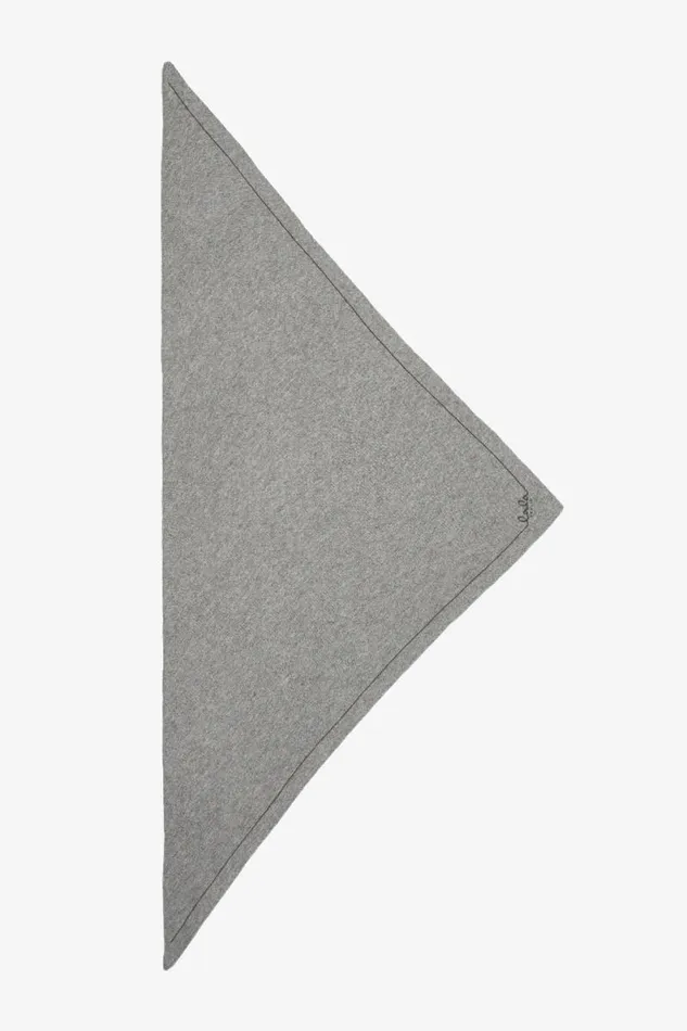 Lala Berlin Scarves and Triangles Triangle Solid XS Cashmere City 8211 Women