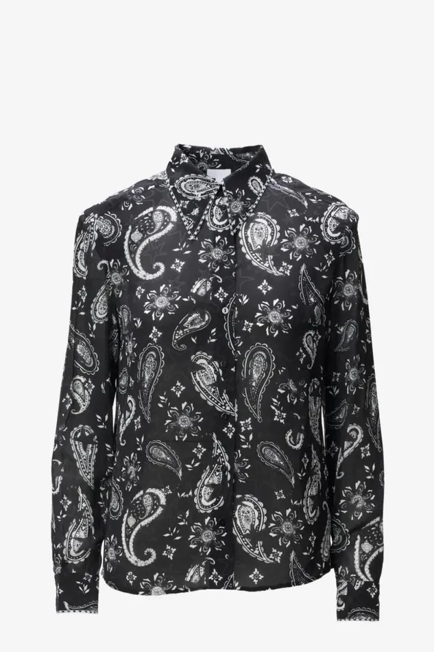 Lala Berlin Shirts and Blouses Blouse Blix Viscose Mix Paisley Stars 8211 Women