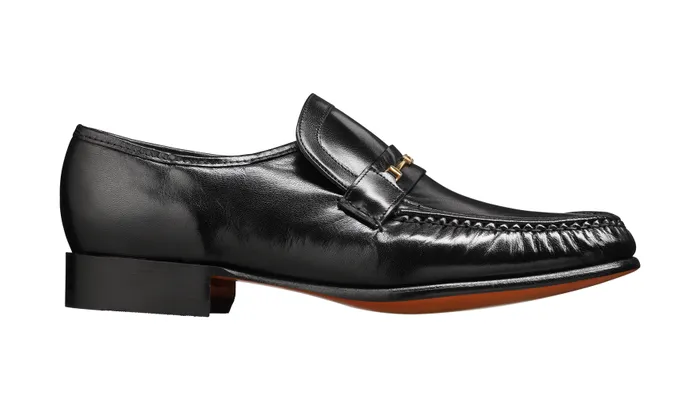 Laurie 8211 Black Kid Men Barker Shoes Mens Loafers