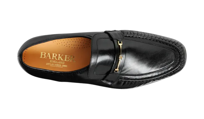 Laurie 8211 Black Kid Men Barker Shoes Mens Loafers