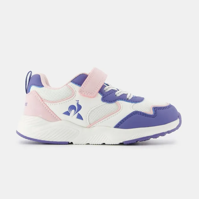 Le Coq Sportif CHAUSSURES ENFANT Shoes LCS RUNNER GIRL PS Kids Optical Whitepurple Kids Kid