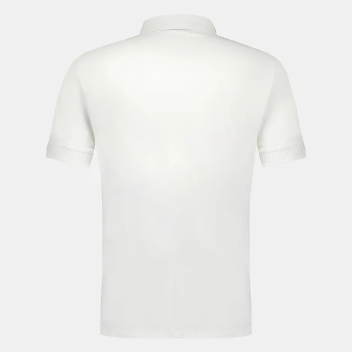 Le Coq Sportif Coq D039or Polo Shirt Col Zipp En Interlock 240g Coton Marsh Mallow Men Polos Shirts