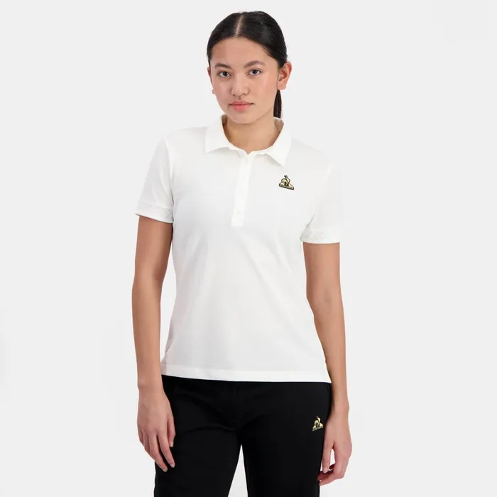 Le Coq Sportif Coq D039Or Polo Shirt En Interlock 240g Coton Marshmallow Women Tshirts Polos Shirts And Tops Le Coq Sportif Coq D039Or Polo Shirt En Interlock 240g Coton Marshmallow Women Tshirts Polos Shirts And Tops
