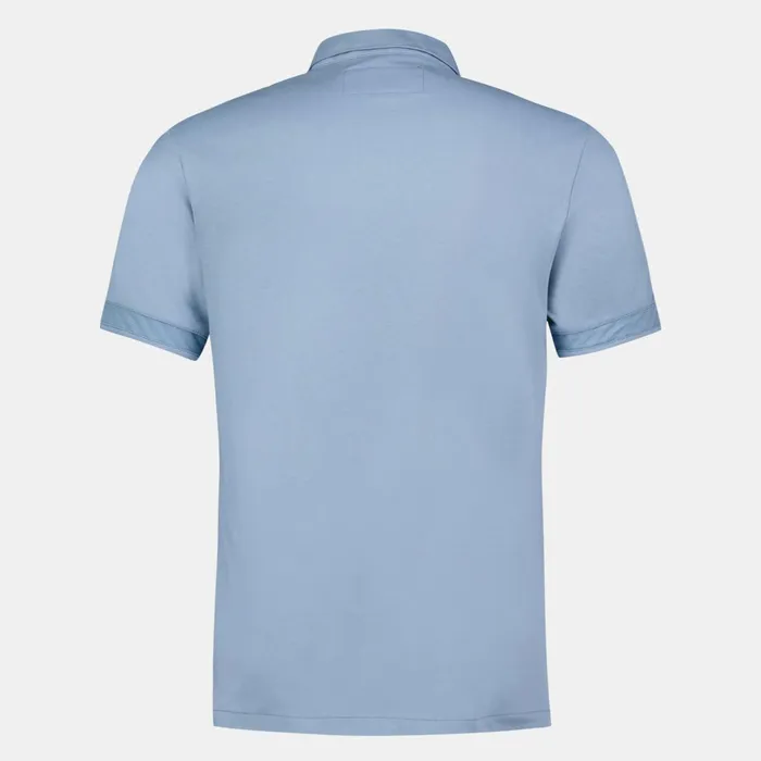 Le Coq Sportif Coq D039or Polo Shirt Faded Denim Men Polos Shirts