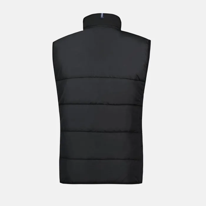 Le Coq Sportif Essentiels Down Jacket Sans Manche Black Men Jackets