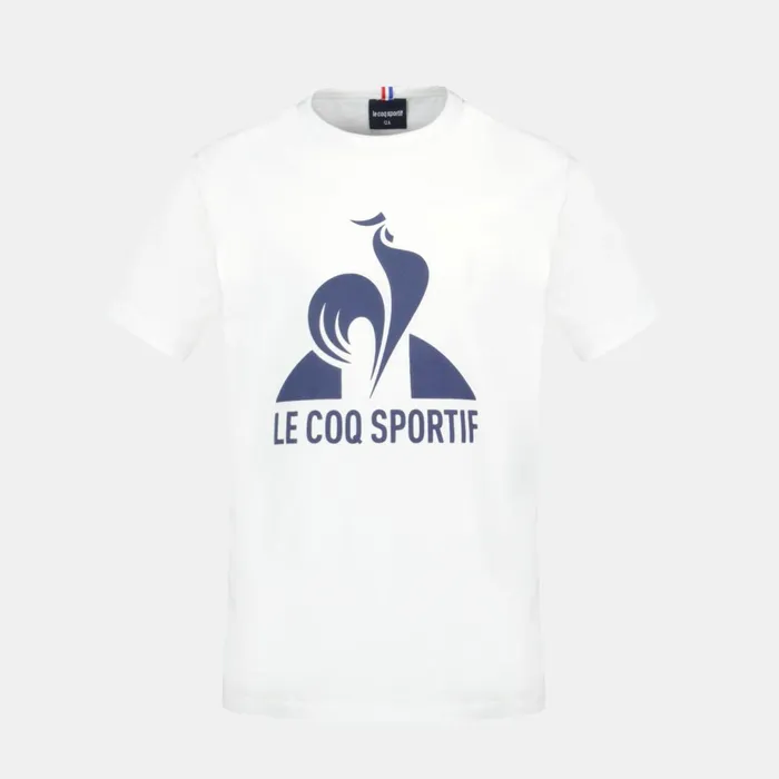 Le Coq Sportif Essentiels TShirt Kids New Optical White Kids Tshirts