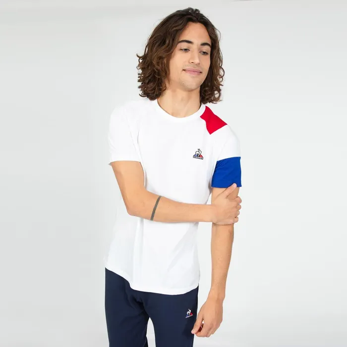 Le Coq Sportif Essentiels TShirt Nowbelectrorouge Electro Men Tshirts And Tops