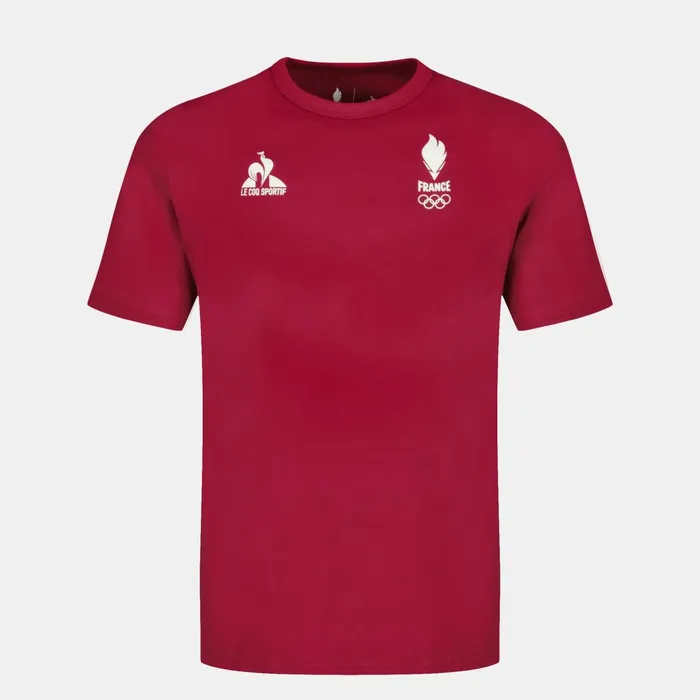 Le Coq Sportif France039s Olympic Team TShirt Kids Rio Red Kids Tshirts