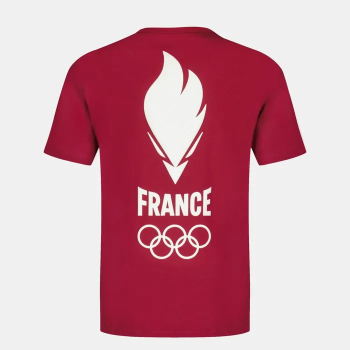 Le Coq Sportif France039s Olympic Team TShirt Kids Rio Red Kids Tshirts